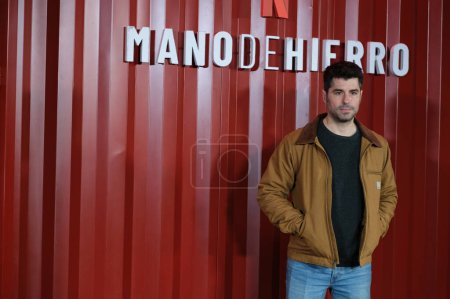 Foto de El actor Chino Darn asiste a la presentación de "Mano De Hierro" en el Hotel Thompson el 05 de marzo de 2024 en Madrid, España - Imagen libre de derechos