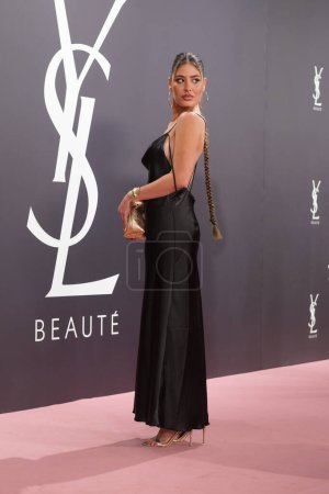 Photo for Carla Lopez attend the Ysl Loveshine photocall at De Arte Veta gallery, Madrid April 11, 2024 Spain - Royalty Free Image