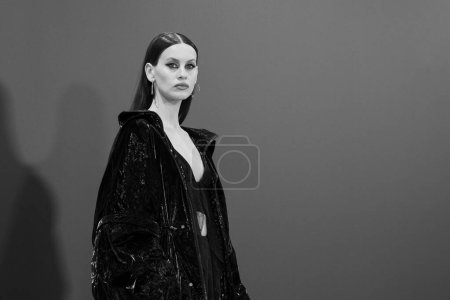 Photo for Milena Smit attend the Ysl Loveshine photocall at De Arte Veta gallery, Madrid April 11, 2024 Spain - Royalty Free Image