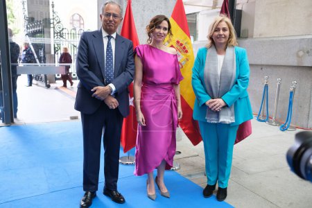 Foto de Sabel Díaz Ayuso asiste a las distinciones honoríficas del Ayuntamiento de Madrid San Isidro en el Palacio de Cristal de Madrid, 15 de mayo de 2024 España - Imagen libre de derechos
