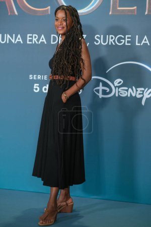 Téléchargez les photos : Producer Rayne Roberts   attends "The Acolyte" fan event at Callao Cinema on May 30, 2024 in Madrid, Spain. - en image libre de droit