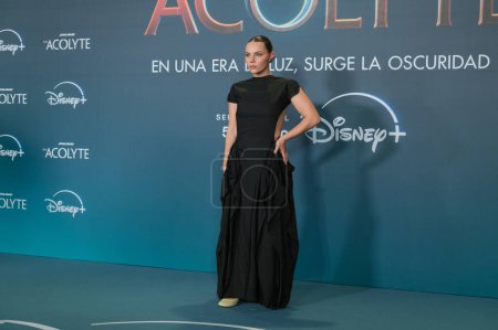 Téléchargez les photos : Actress Dafne Keen attends "The Acolyte" fan event at Callao Cinema on May 30, 2024 in Madrid, Spain. - en image libre de droit