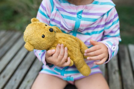 Photo for Child who had a teddy bear - Royalty Free Image