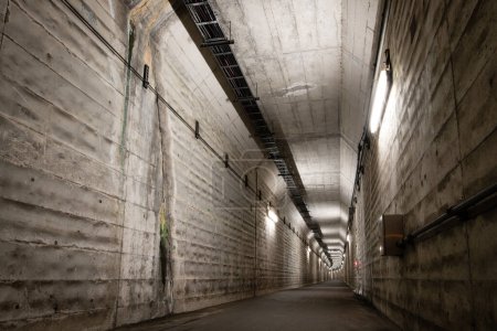 Photo for Creepy and quiet dark underpass - Royalty Free Image