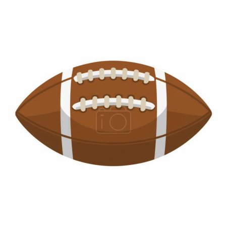 Ilustración de Diseño de vectores de fútbol para el campo de fútbol americano, Super Bowl - Imagen libre de derechos