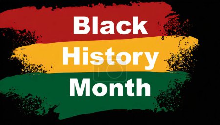 Ilustración de El mes de la historia negra celebra. vector ilustración diseño gráfico Negro historia mes - Imagen libre de derechos
