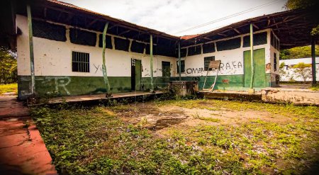 Abandoned school in rural area of Natagaima - Tolima - Colombia