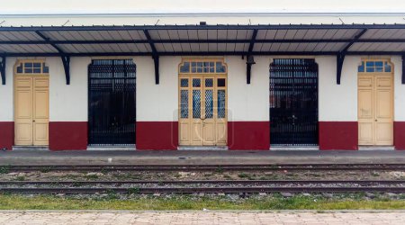 Old train station in Zipaquira - Cundinamarca - Colombia