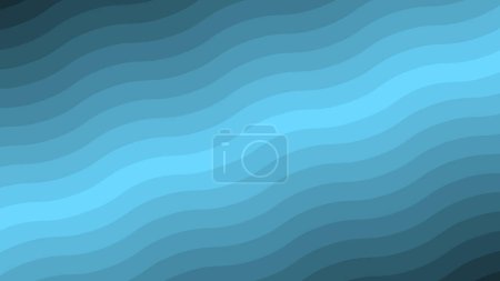 Tosca Blauer Wellenverlauf Hintergrund für Tapete oder Hintergrund