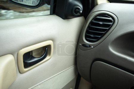 Photo for Capturing the Details of a Sedan's Cabin - Royalty Free Image