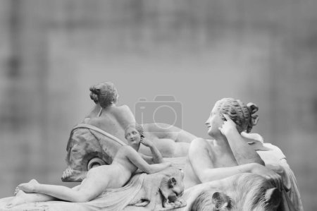 Photo for Depiction of authentic statues of ancient Rome of Venus the goddess of love and beauty - Royalty Free Image
