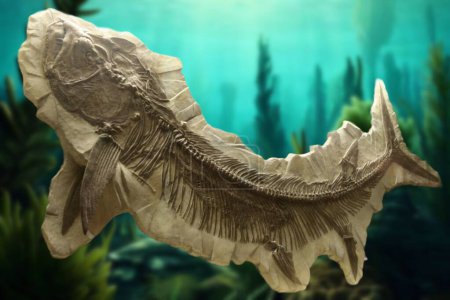 A huge fish dating back to the Cretaceous period