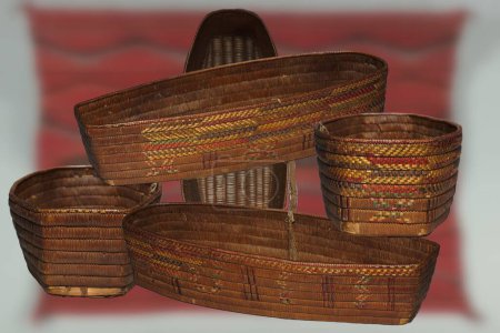 Native American Art - Baby Basket
