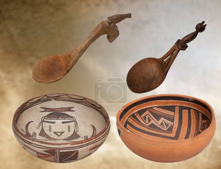 Arte nativo americano - Objetos comúnmente utilizados