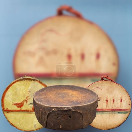 Native American Art - Drums 