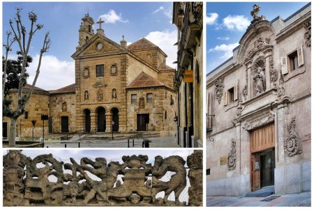 Foto de Salamanca (España) es una verdadera perla del turismo español, ciudad del arte y la cultura cuyo centro histórico forma parte del patrimonio de la UNESCO ( - Imagen libre de derechos