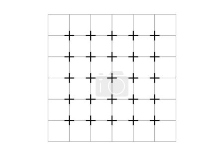 Black stroke grid background with marked vertices.
