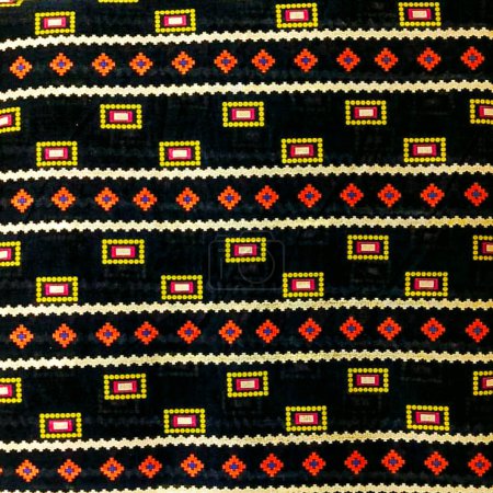 Schöne traditionelle ethnische Teppich abstrakte Paisley, barocke ornamentale Gestaltung.