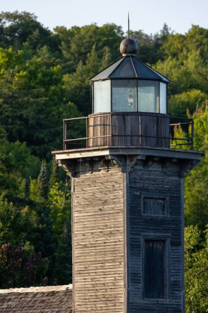 Photo for East channel lighthouse in munising - Royalty Free Image
