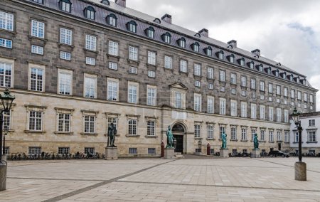 Téléchargez les photos : Christiansborg Palace à Copenhague. Parlement danois Folketinget. Copenhague, Danemark. - en image libre de droit
