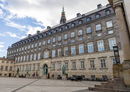 Photo for Christiansborg Palace in Copenhagen. Danish Parliament Folketinget. . High quality photo - Royalty Free Image