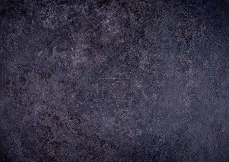 Photo for Texture of cast iron plate - metal surface background - Royalty Free Image