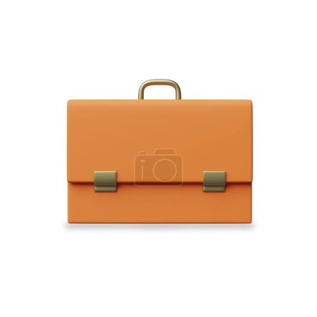 Photo for 3d rendering of briefcase with white background - Royalty Free Image
