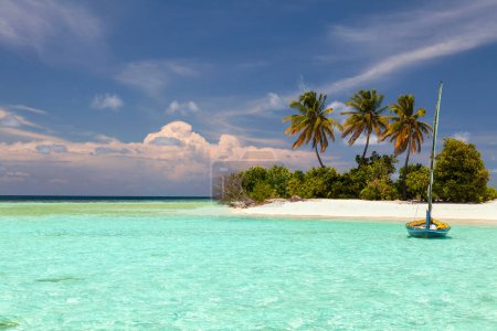 Photo for Honeymoon Travel Destination Idyllic Tropical Small Island Privacy Paradise - Royalty Free Image