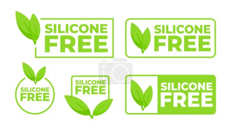 Silicon free icon. Vector illustration.