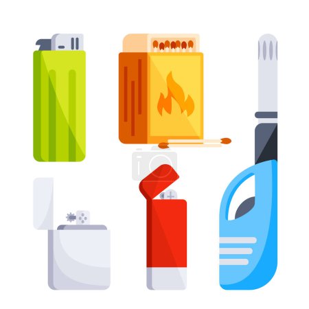 Gasoline lighters. Plastic petrol lighter. Flammable smoking equipment.