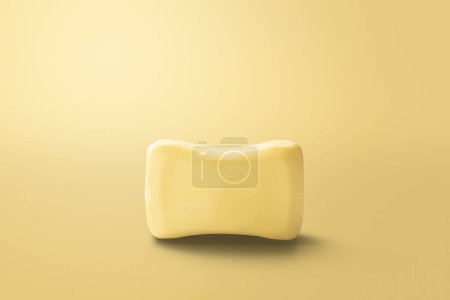 Photo for Natural handmade soap, on a beige background. - Royalty Free Image