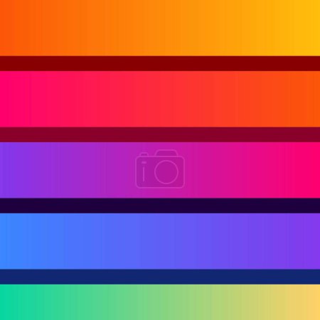 Illustration for Color pallet design gradient colorful - Royalty Free Image