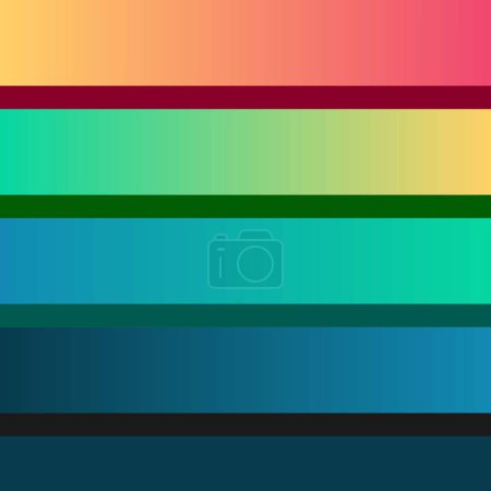 Ilustración de Color paleta diseño gradiente colorido - Imagen libre de derechos