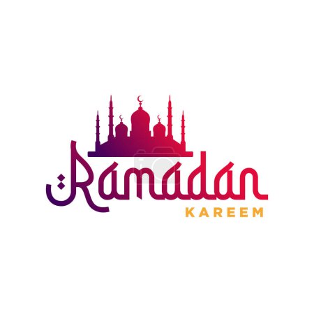 Téléchargez les illustrations : Ramadan kareem design arabe style moderne - en licence libre de droit