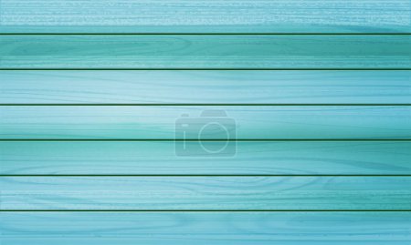 Vector blue wood texture of wood wall for background