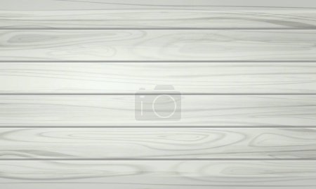 Ilustración de Textura brillante del tablón de madera del color blanco claro del vector - Imagen libre de derechos