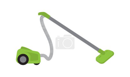 Vector vacuum cleaner home appliance vector illustration