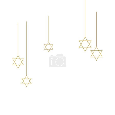 Vector realistic hanukkah element isolated on white