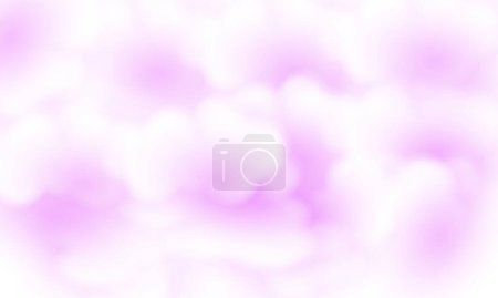Illustration for Vector colorful purple sugar cotton cloud background - Royalty Free Image