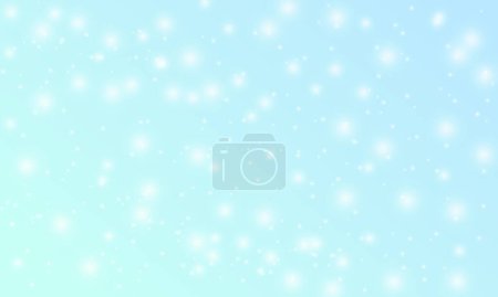 Vector elegant blue sparkle bokeh light background design