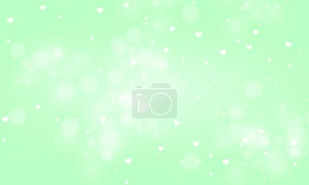  Vector valentine's day background with bokeh