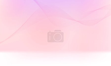 Ilustración de Vector elegante fondo blanco con elegantes elementos rosados moderna 3d vector abstracto ilustración - Imagen libre de derechos