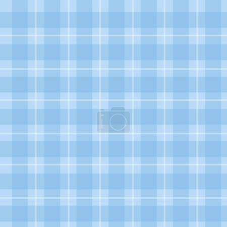 Vector gingham pattern blue background