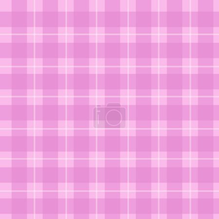Vector gingham pattern pink background