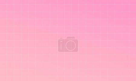 Vector hot gradient pink aesthetic grid pattern background