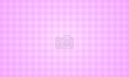 Vector Pastell kleine rosa karierte Schachbrett ästhetische Schachfiguren Hintergrund Illustration perfekt für Tapete
