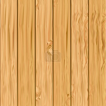 Fondo de madera vectorial realista