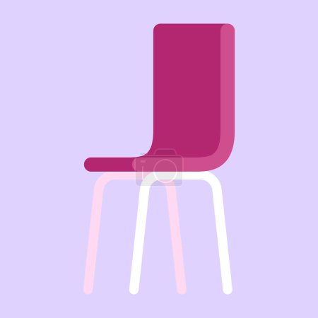 Vector silla de oficina vector frontal y posterior sillas de oficina mínima vista angular aislado sobre fondo blanco