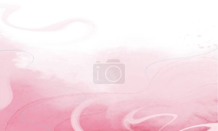 Vector hand painted watercolor abstract watercolor background
