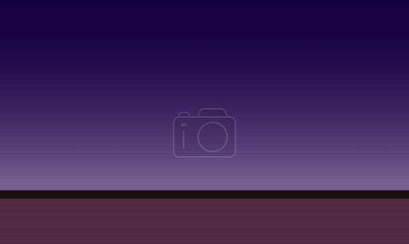 Vector Studio-Hintergrundkonzept - abstrakter leerer Lichtverlauf lila Studioraum-Hintergrund